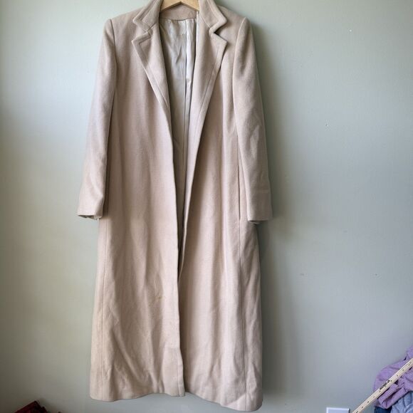 Vintage‎ Saks Fifth Avenue Women Size 12  Regency Cashmere Trench Coat - Picture 1 of 6